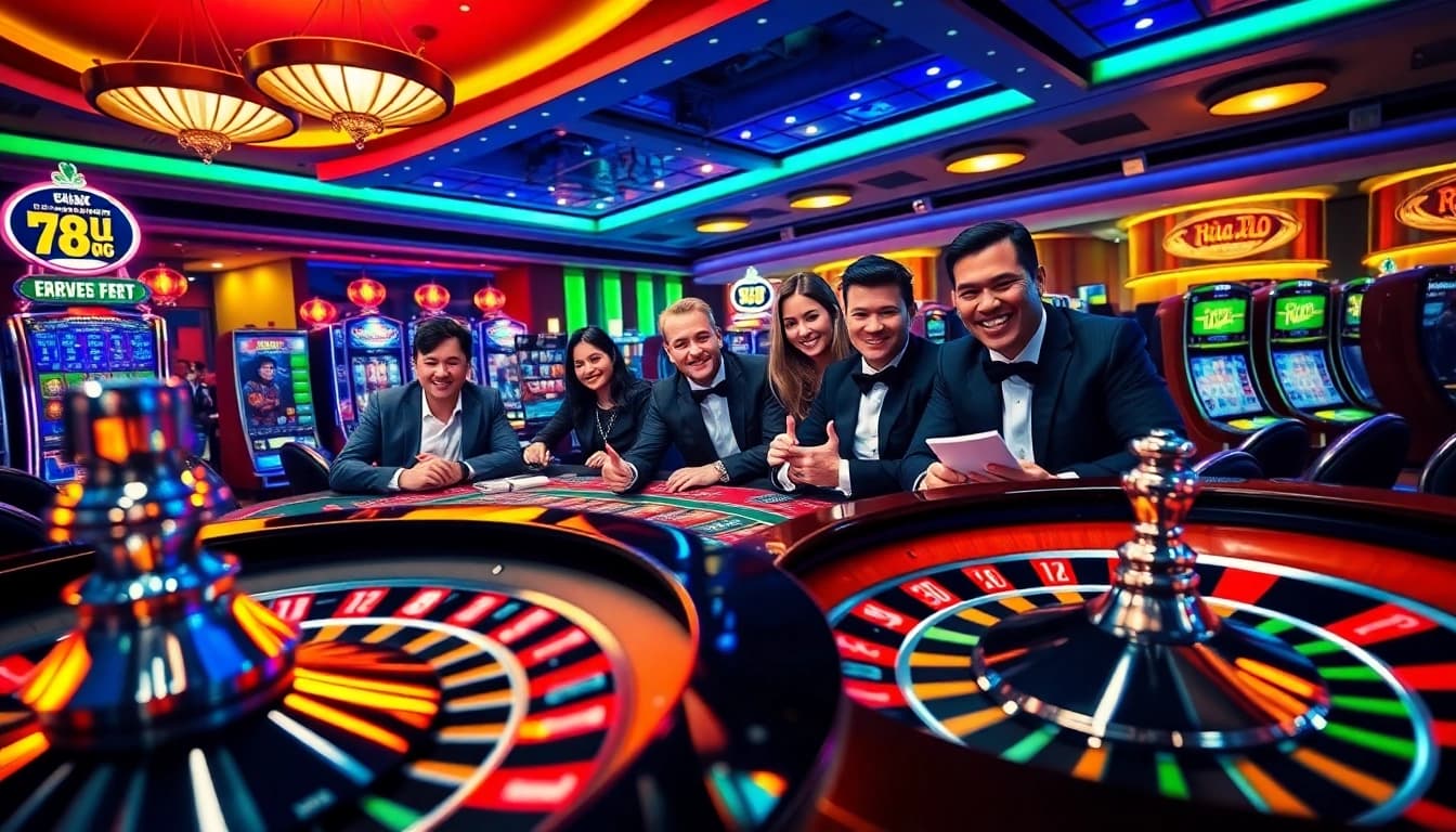 Experience the excitement at thabet77 org with high-stakes poker, vibrant casino atmosphere, and thrilling action.