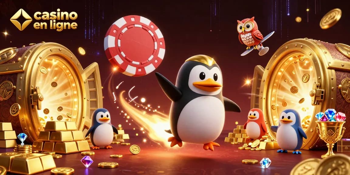 Jouez sur un casino en ligne captivant avec des éléments de jeu riches et colorés.