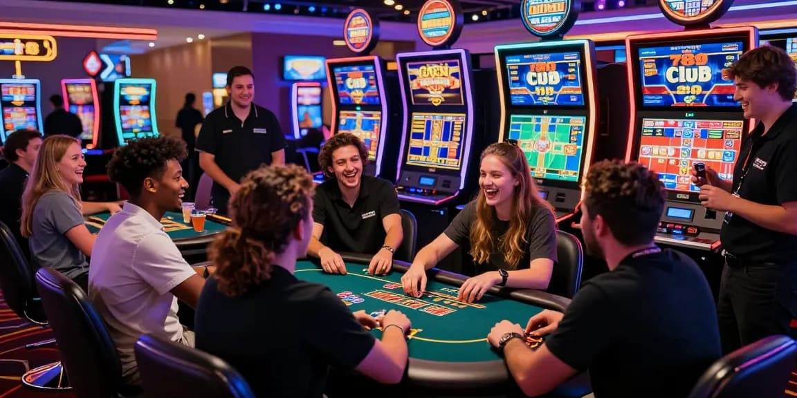 789 club players enjoying engaging games in a lively casino atmosphere