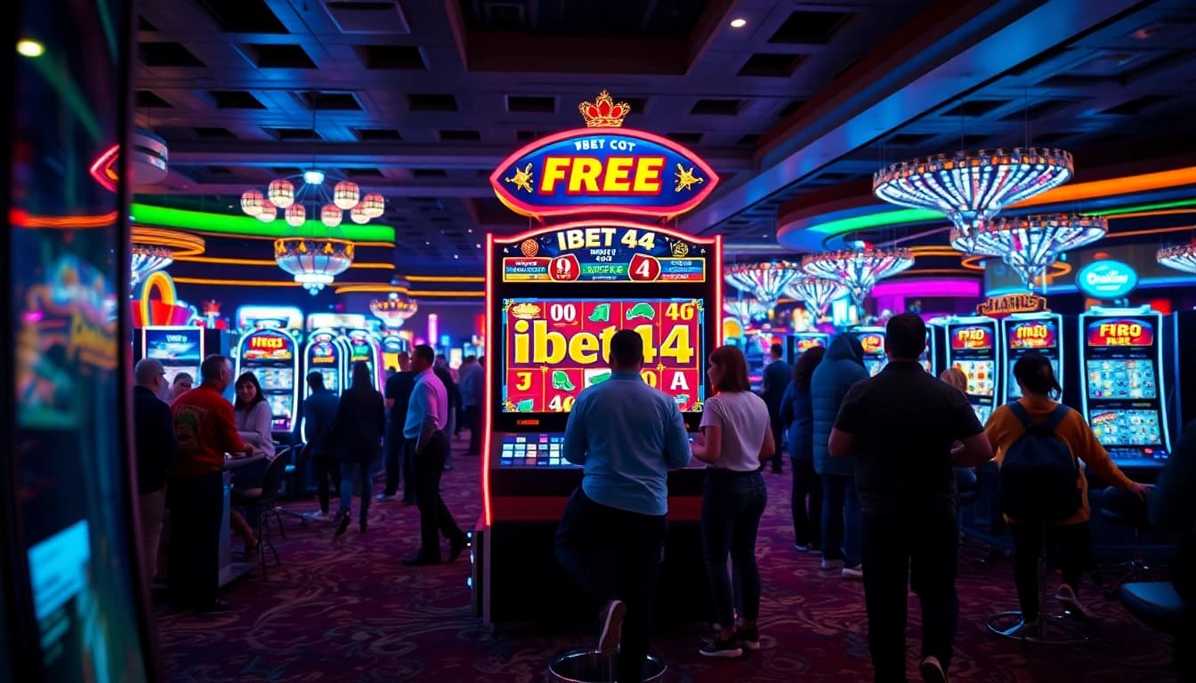 Menangkan jackpot di ibet44 slot dengan pemain yang penuh semangat di kasino.