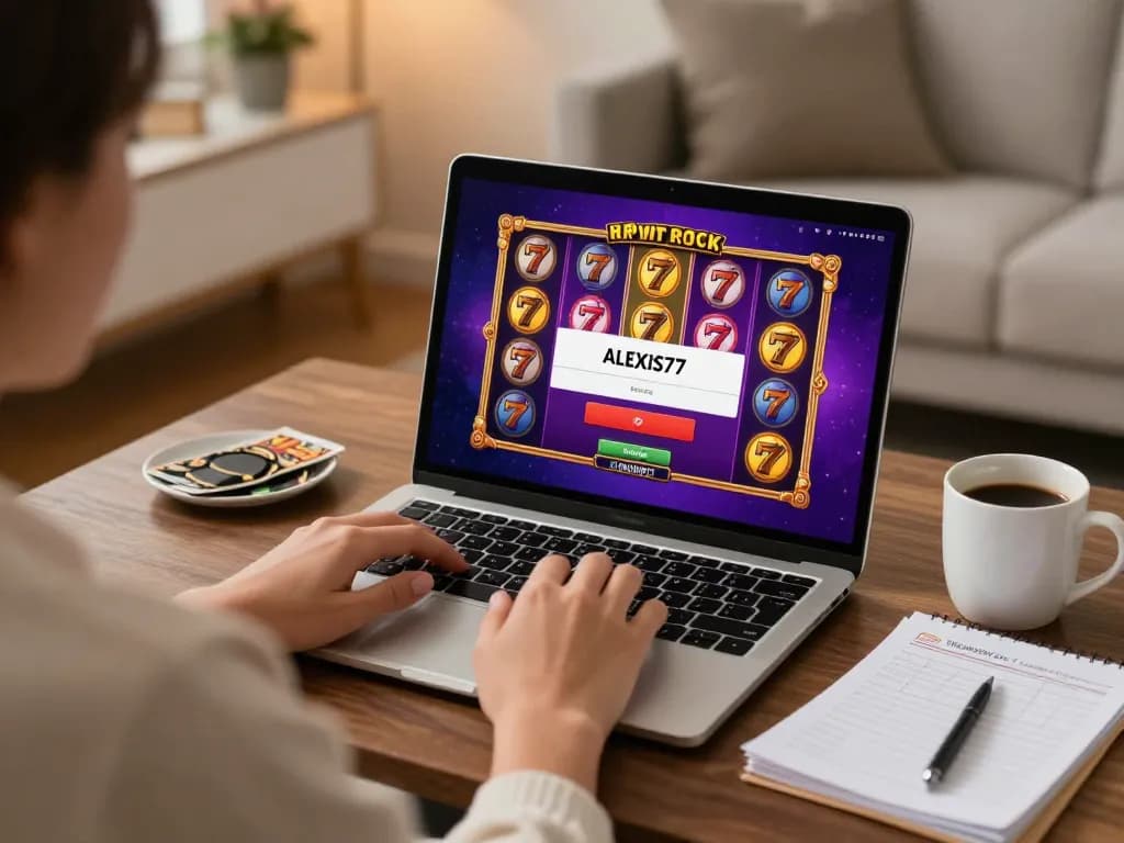 Experience seamless alexis77 login while enjoying online slots in a cozy home environment.