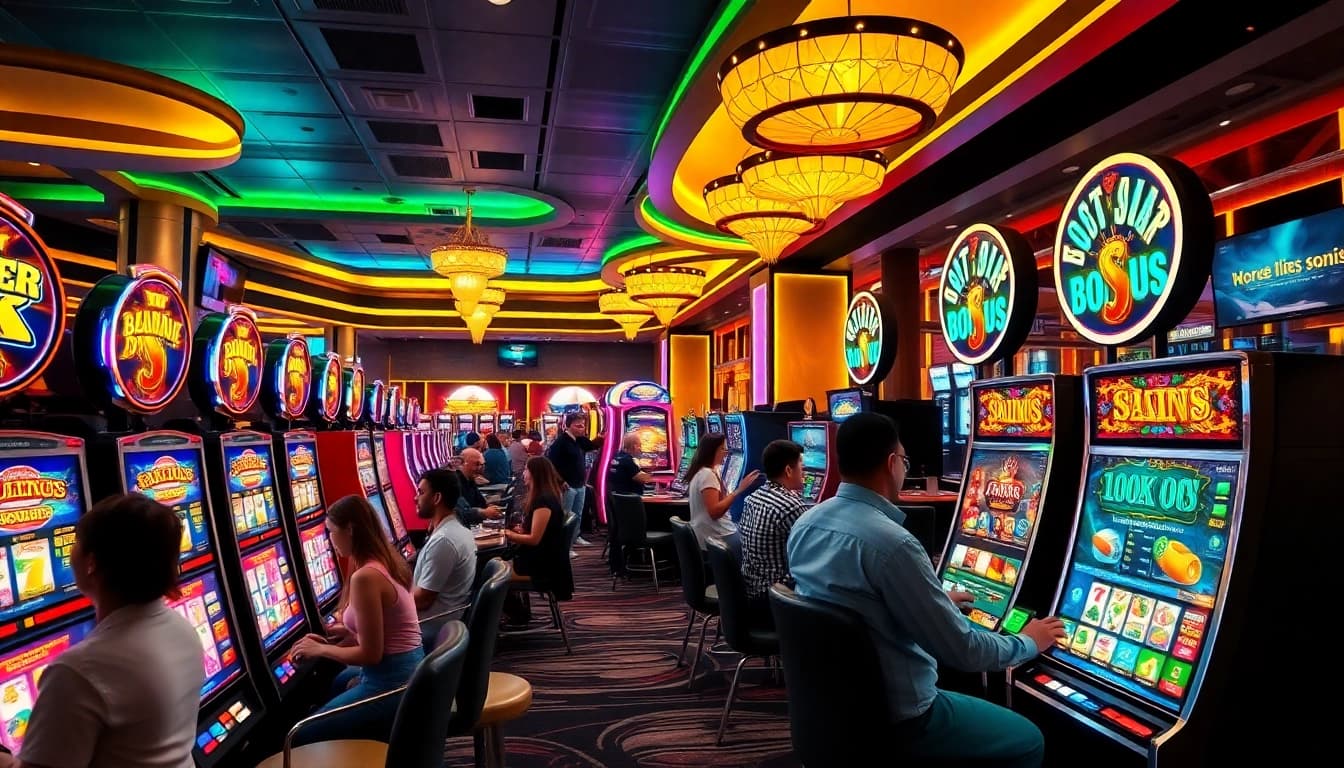 Erlebe spannende Spiele mit einem neuen casino bonus ohne einzahlung neu in einem lebhaften Casino.