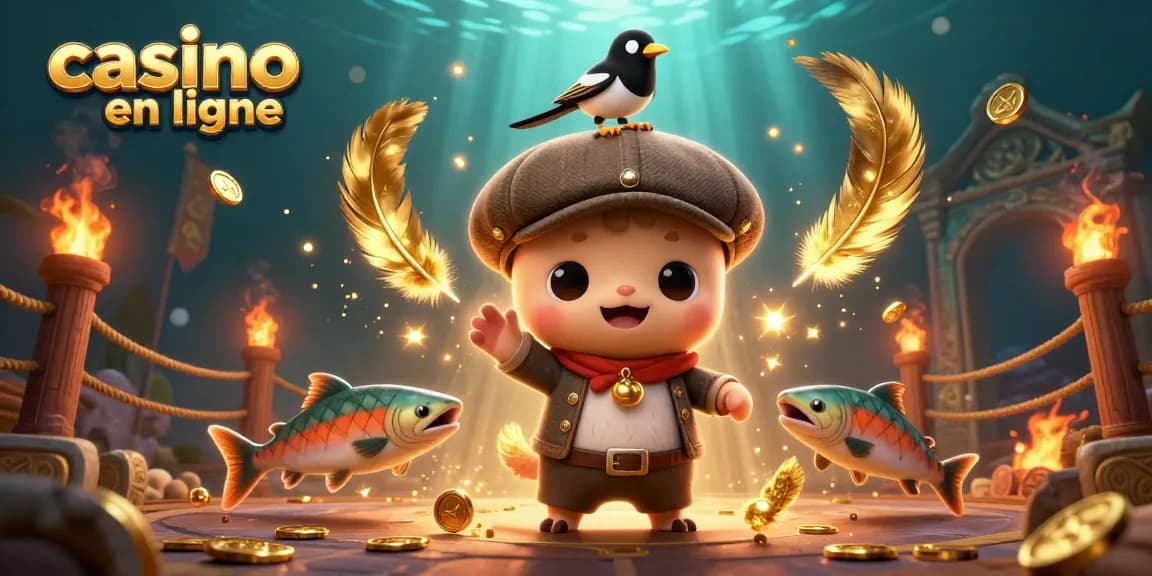 Visitez des jeux de casino en ligne avec un décor féerique et des symboles de chance