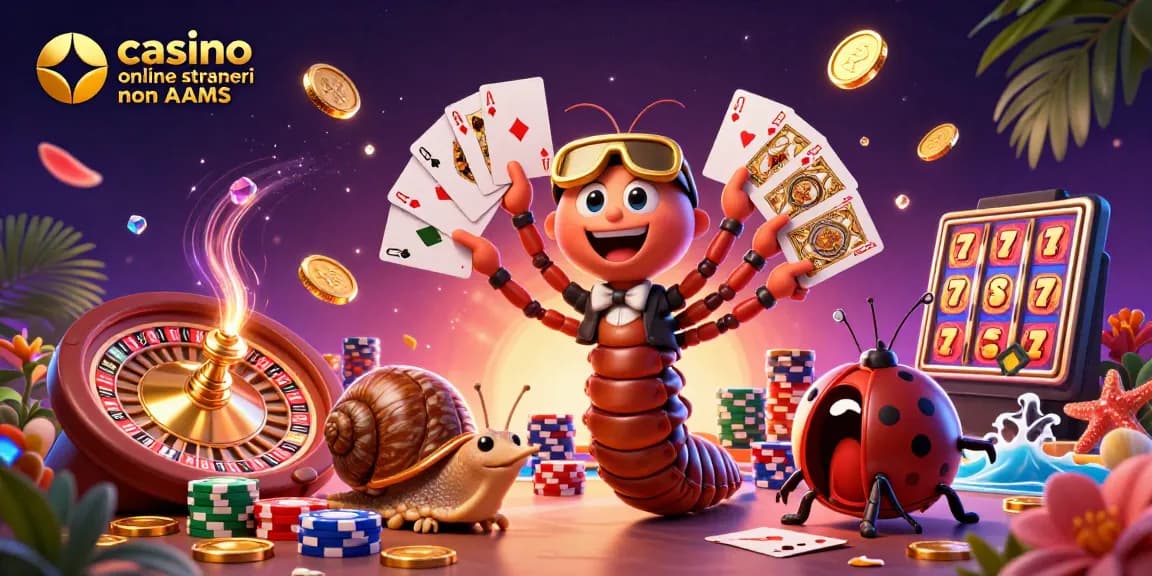Scopri le emozioni dei casinò online stranieri non AAMS con croupier e divertenti elementi di gioco.
