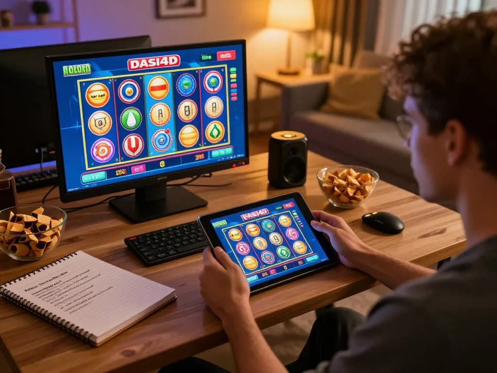 Masuki aksi dengan slot dasi4d saat Anda berputar untuk menang dalam pengalaman bermain game online yang penuh warna ini.