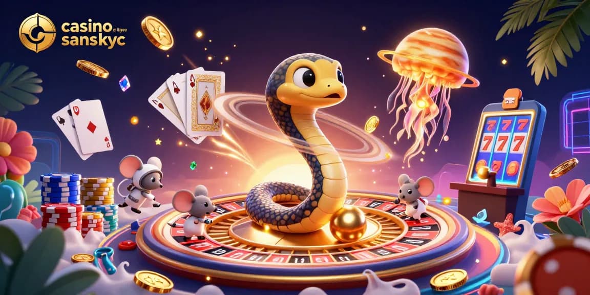 Gagnez avec des casinos en ligne sans KYC en explorant des jeux animés et des offres uniques.