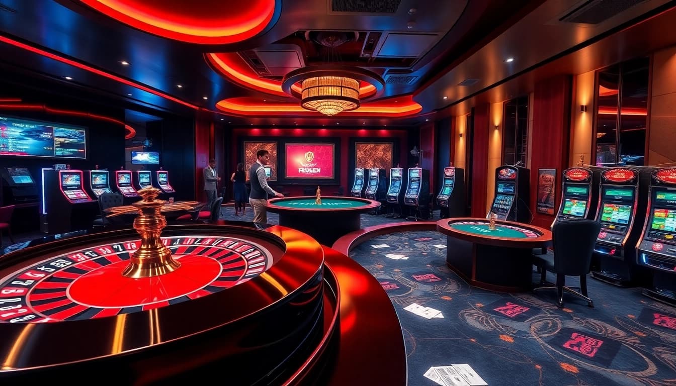Experience the excitement of live gaming at https://rr88co.net/ featuring roulette, slots, and vibrant atmosphere.