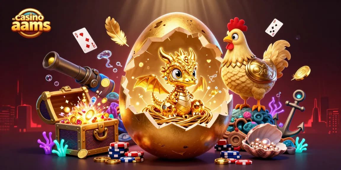 Gioca nei casino non AAMS in un'illustrazione 3D esplosiva con draghi e fiches che volano