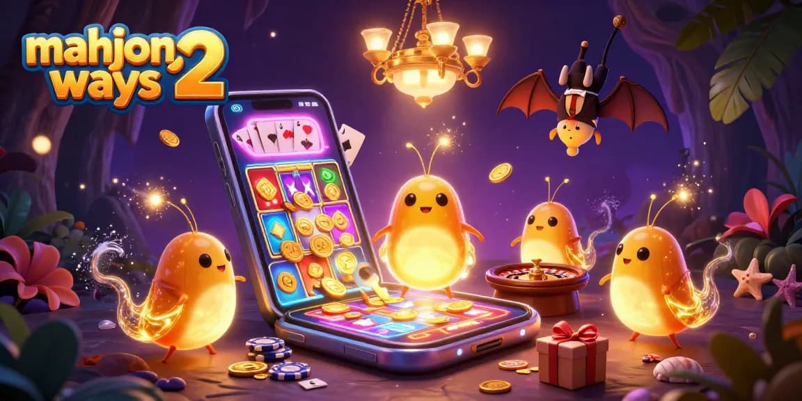 Experience fun with mahjong ways 2 in a vibrant casino scene full of games and excitement.