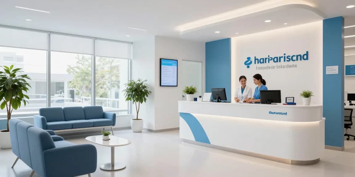 Hair transplant istanbul consultation in a modern health clinic promoting patient care.