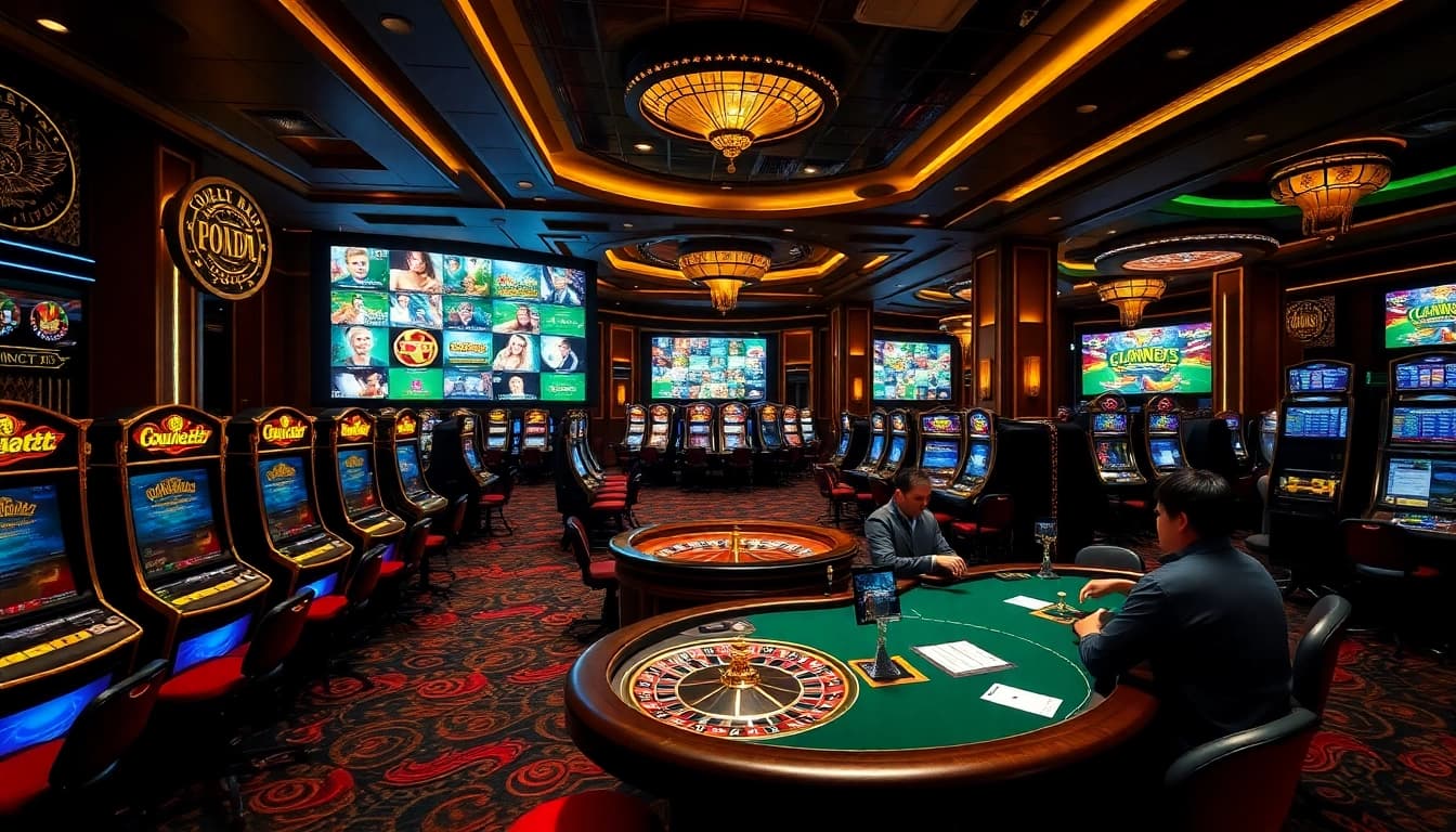 Experience thrilling games at https://uu88joli.com/ with vibrant casino gaming visuals.