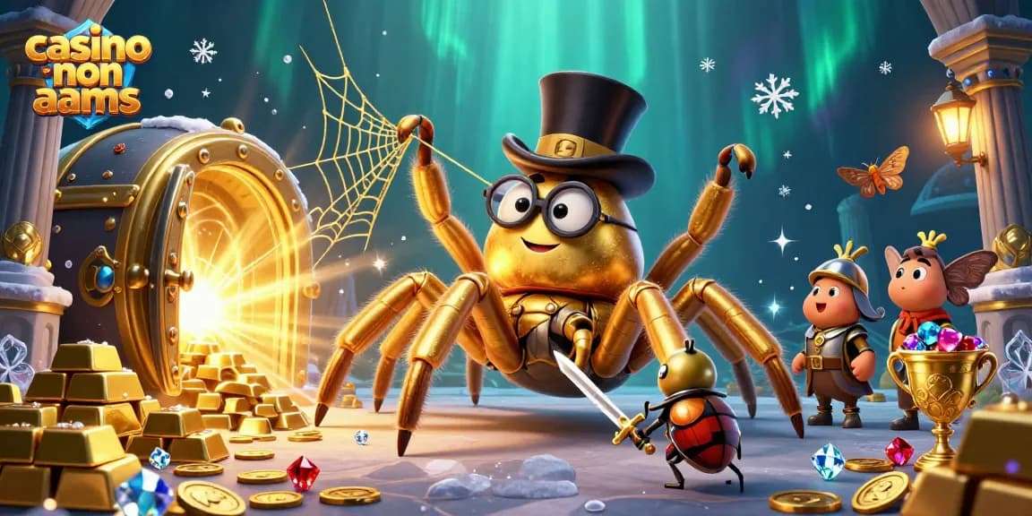 Scopri le avventure nei casinò non AAMS con questa illustrazione 3D ricca di dettagli.