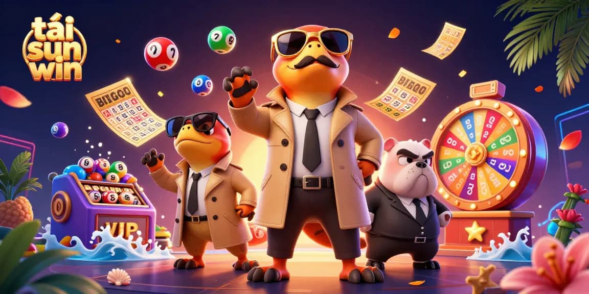 Experience the thrill of tải sun win at the casino with lively characters and exciting game elements.