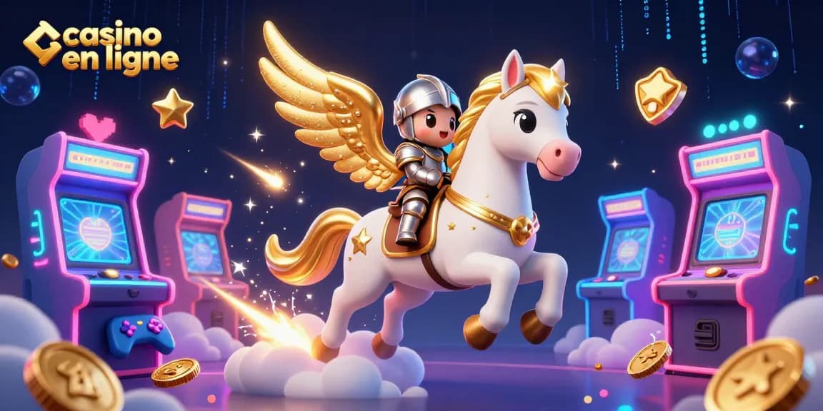 Découvrez les jeux dans un casino en ligne dynamique avec des personnages fantastiques et des éléments de jeu colorés.