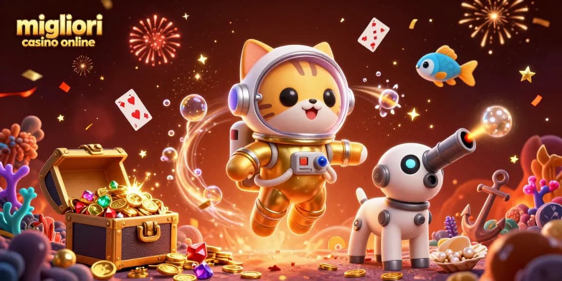 I migliori casino online offrono avventure insolite e ricche di premi, come il gatto astronauta e il cane robotico nello spazio.