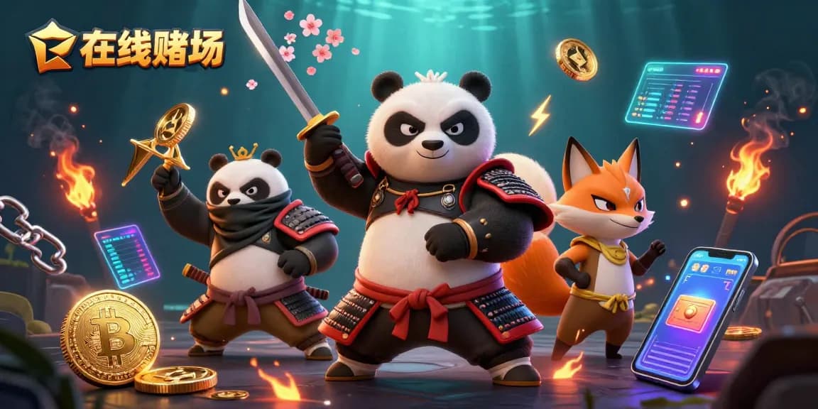 在在线赌场中，华丽的武士熊猫和忍者狐狸携手创造胜利场面，展现独特魅力。