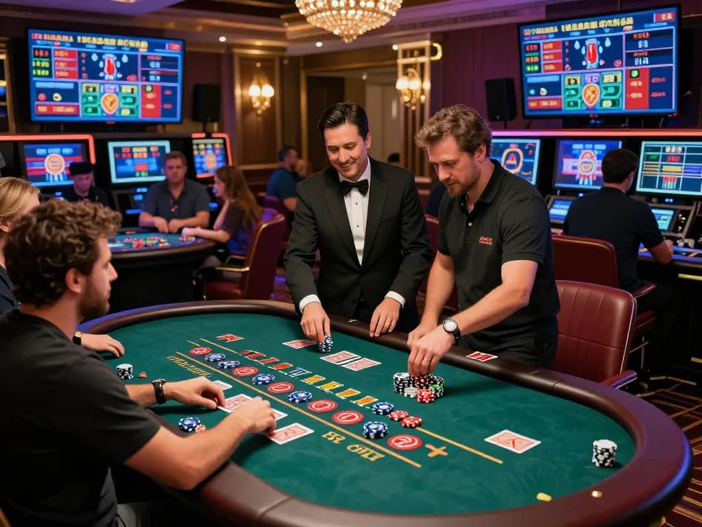 Experience the thrilling live games at https://bong99.pro/ featuring professional dealers and exciting players in an upscale casino setting.