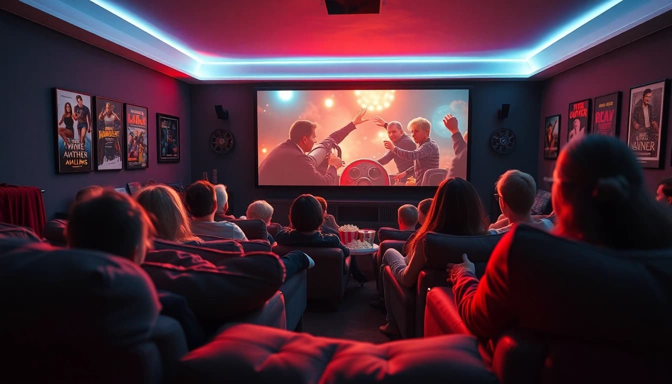 ชมภาพยนตร์ในบรรยากาศอบอุ่นที่ 7-hd.com สร้างความประทับใจด้วยสีทองและแดง