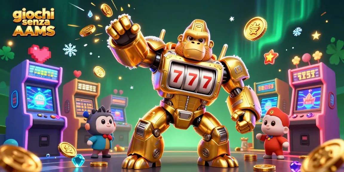 Gioca nei migliori giochi senza AAMS con jackpot e slot machine avvincenti.