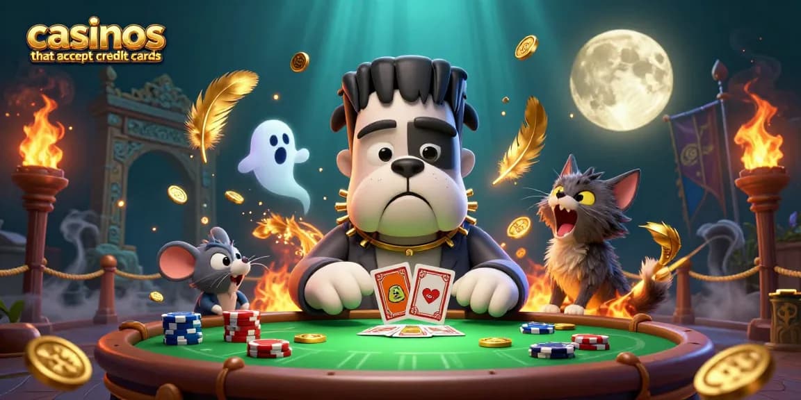Play exciting games at casinos that accept credit cards with unique characters and vibrant visuals.