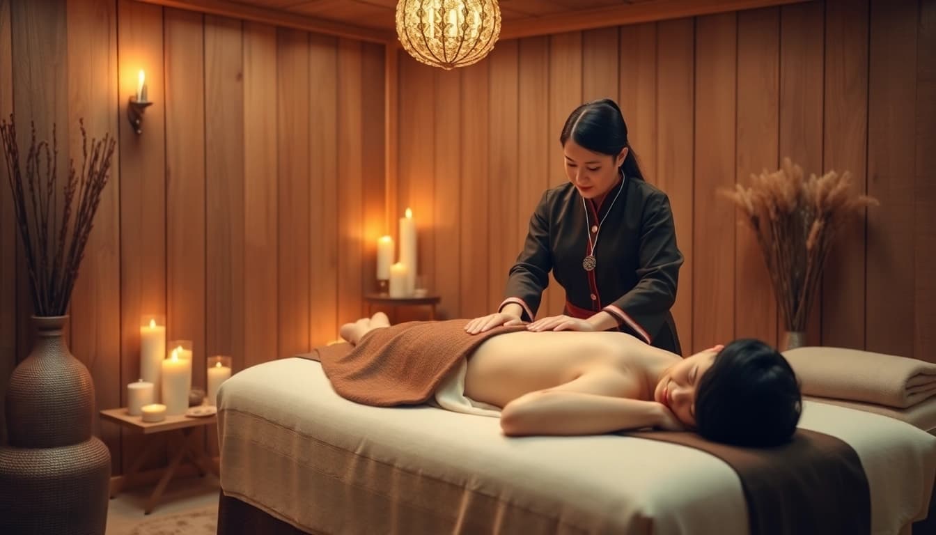 편안한 환경에서 전문 치료사와 함께하는 고급스러운 러시아마사지 경험하기.