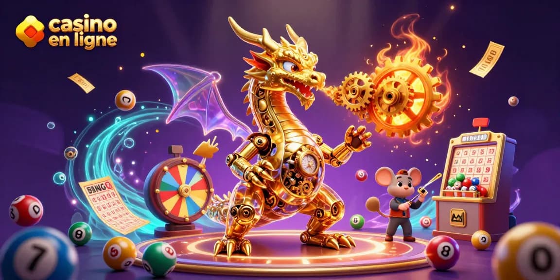 Les jeux de casino en ligne offrent des expériences captivantes avec des éléments vibrants comme des boules de loterie.