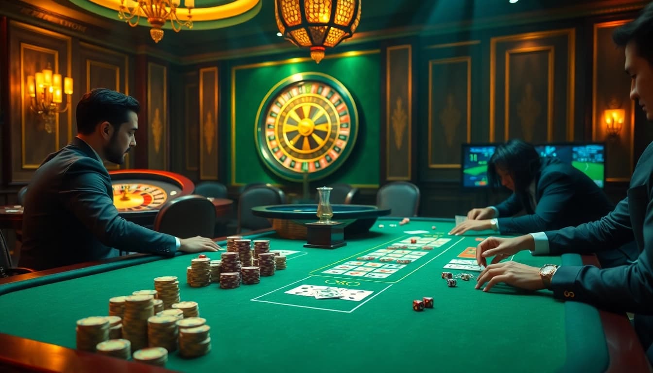 Experience the excitement of MM 88 with high-stakes poker and vibrant casino gaming.