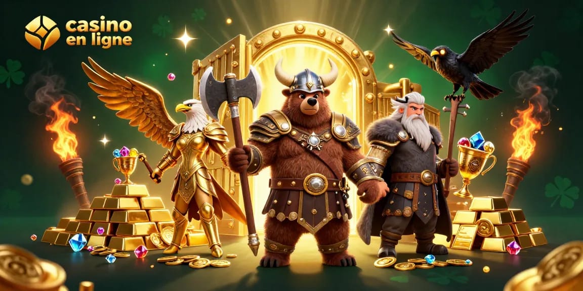 Profitez d'une expérience de jeux exotiques et palpitants sur casino en ligne très animé.
