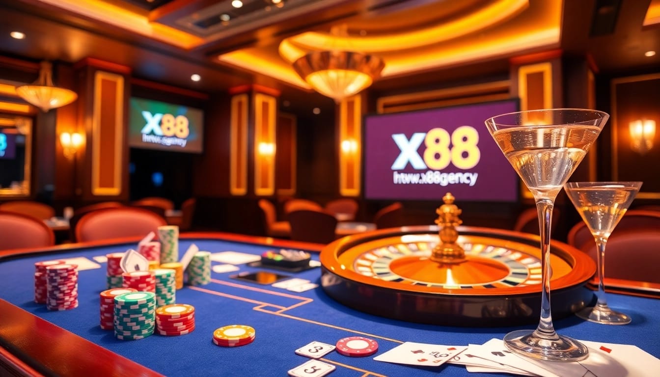 Experience the excitement at https://x88.agency/ with vibrant casino tables and captivating gameplay.