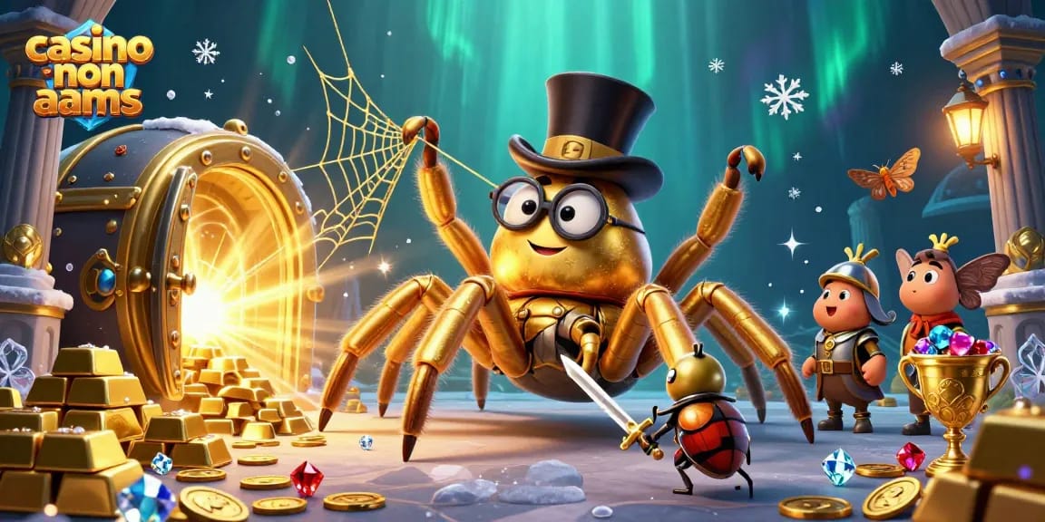 Scopri le avventure nei casinò non AAMS con questa illustrazione 3D ricca di dettagli.