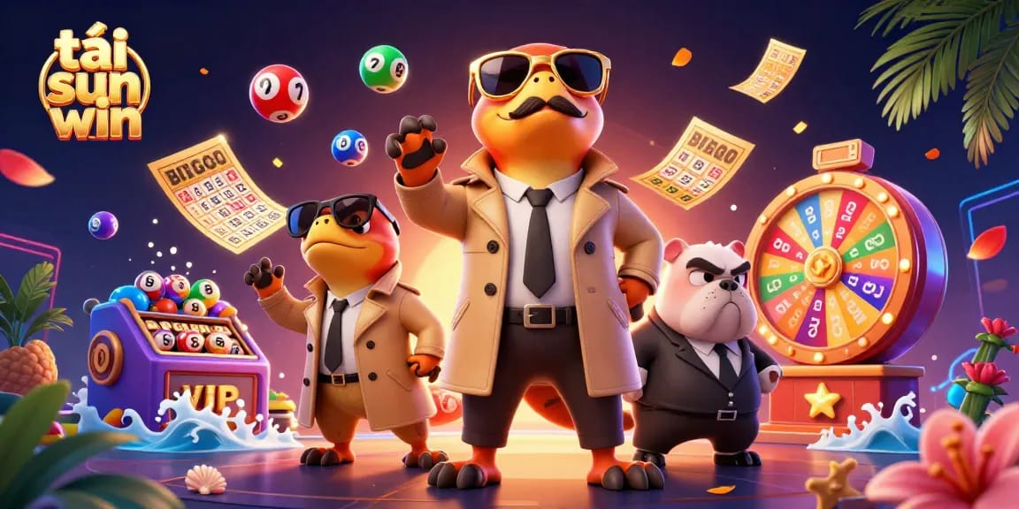 Experience the thrill of tải sun win at the casino with lively characters and exciting game elements.