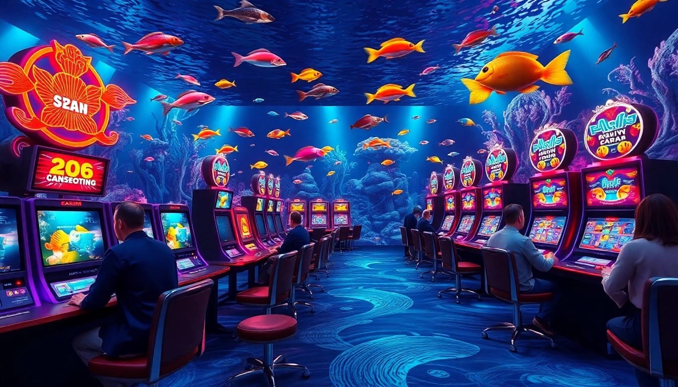 Bắn cá đổi thưởng brings thrilling underwater gaming action with vibrant visuals for exciting gameplay experiences.