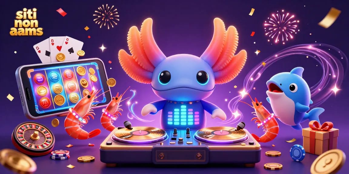Giocatori nei siti non AAMS si divertono con slot e giochi d’azzardo interattivi.