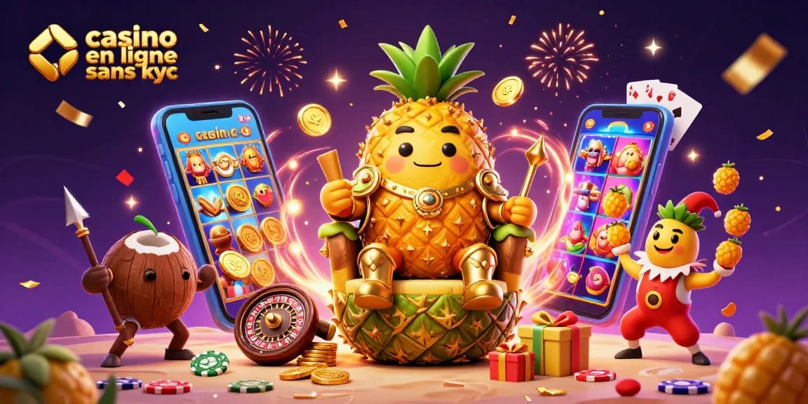 Jouez facilement sur un casino en ligne sans KYC avec des graphismes vibrants et attrayants.
