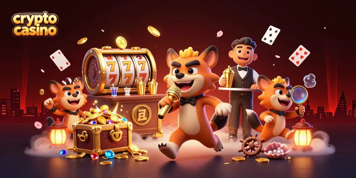 Casino crypto où les hyènes animent, joignant l'humour aux jeux d'argent palpitants.