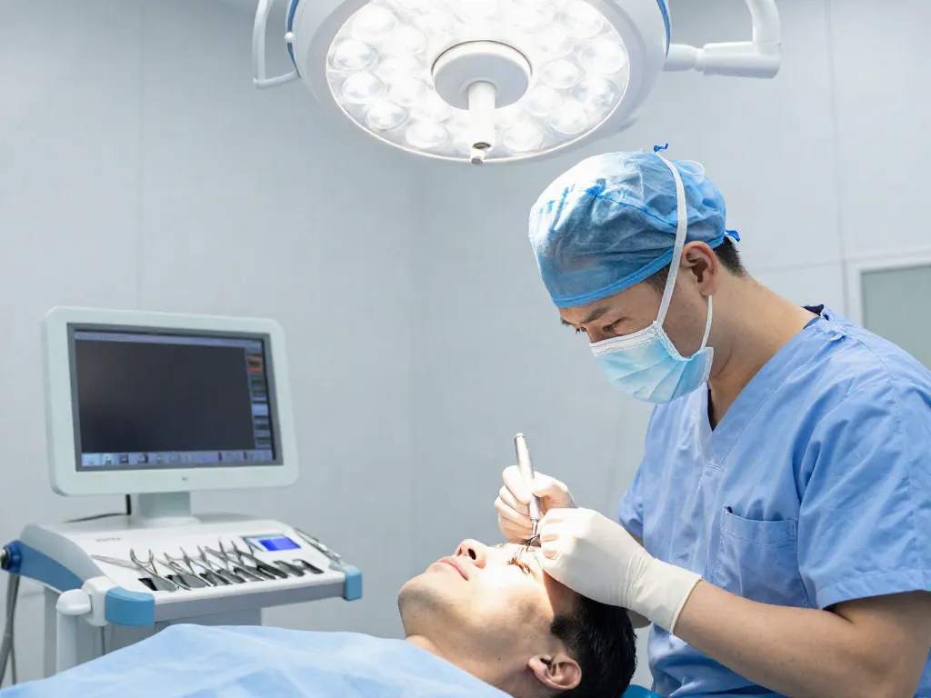 Hair Transplant Malaysia - Expert surgeon performing SMART™ FUE hair restoration in a modern clinic.