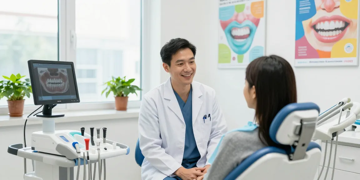 Dental implants Mooresville nc consultation with a caring dentist in a friendly clinic setting.