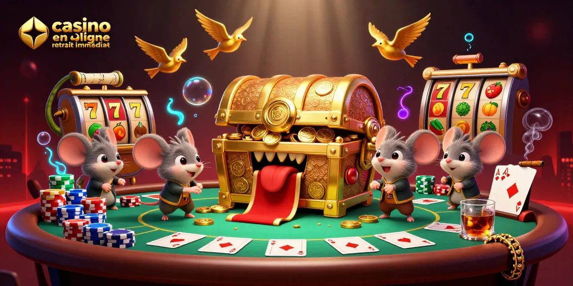 Casino en ligne retrait immédiat : Visez le jackpot avec une illustration dynamique du jeu.