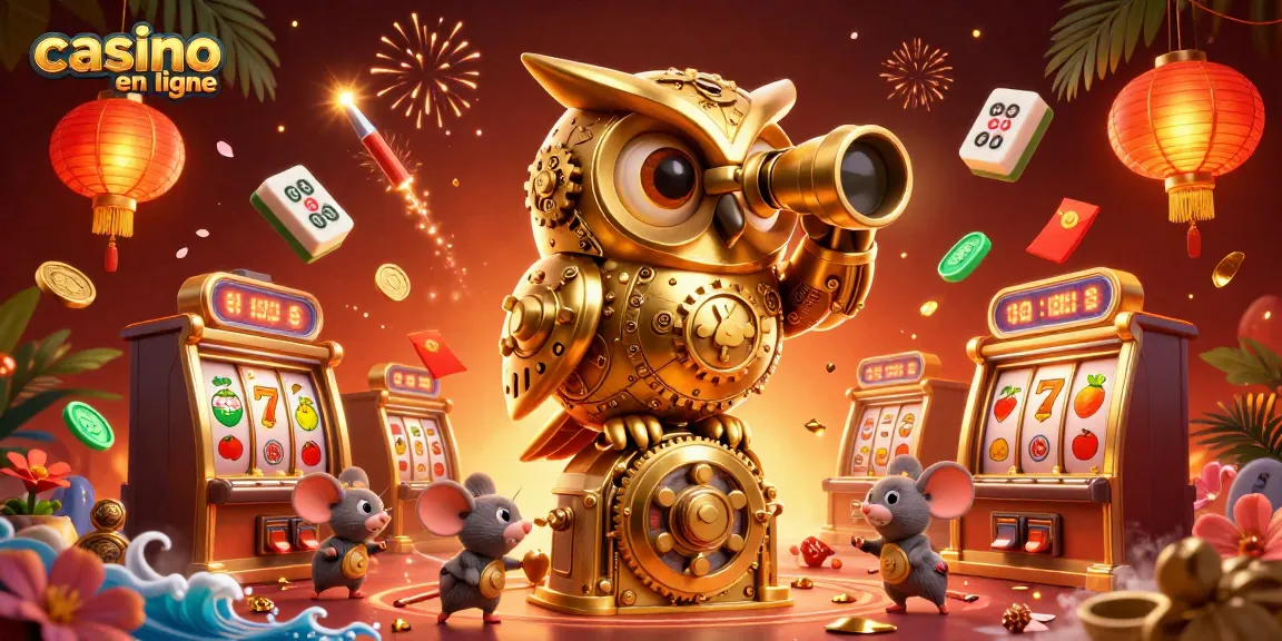 Plongez dans l'univers du casino en ligne avec cette illustration dynamique captivante.
