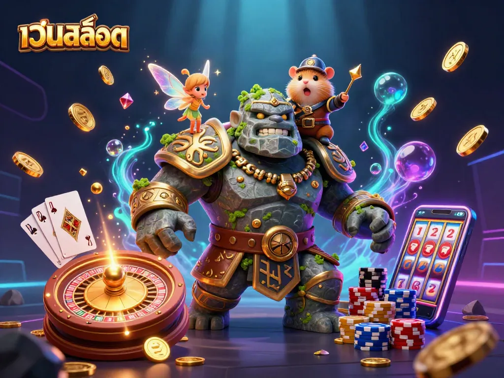 เล่นเว็บสล็อตอย่างสนุกสนานไปกับเกมสล็อตที่มีรางวัลใหญ่รออยู่!