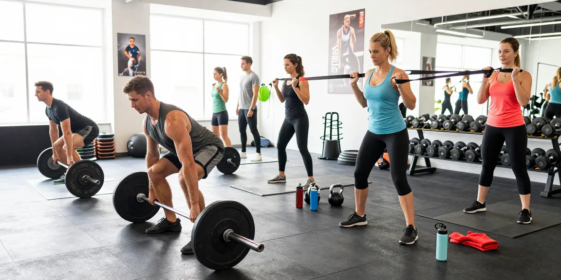 Astera Shop offers lab-tested steroids in a vibrant gym setting, showcasing fitness enthusiasts training hard.