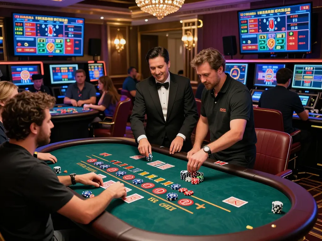 Experience the thrilling live games at https://bong99.pro/ featuring professional dealers and exciting players in an upscale casino setting.