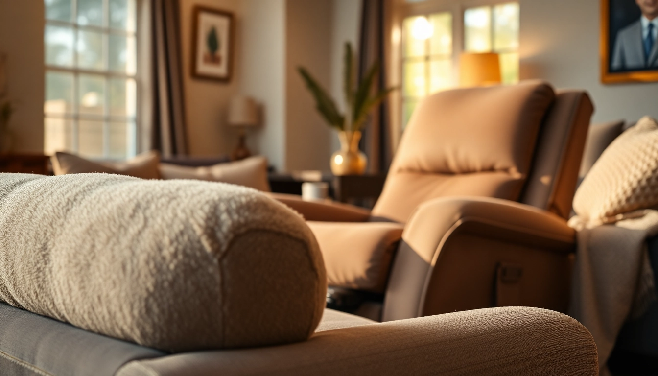 Experience lift recliners with heat and massage that provide comfort and relaxation in a cozy setting.
