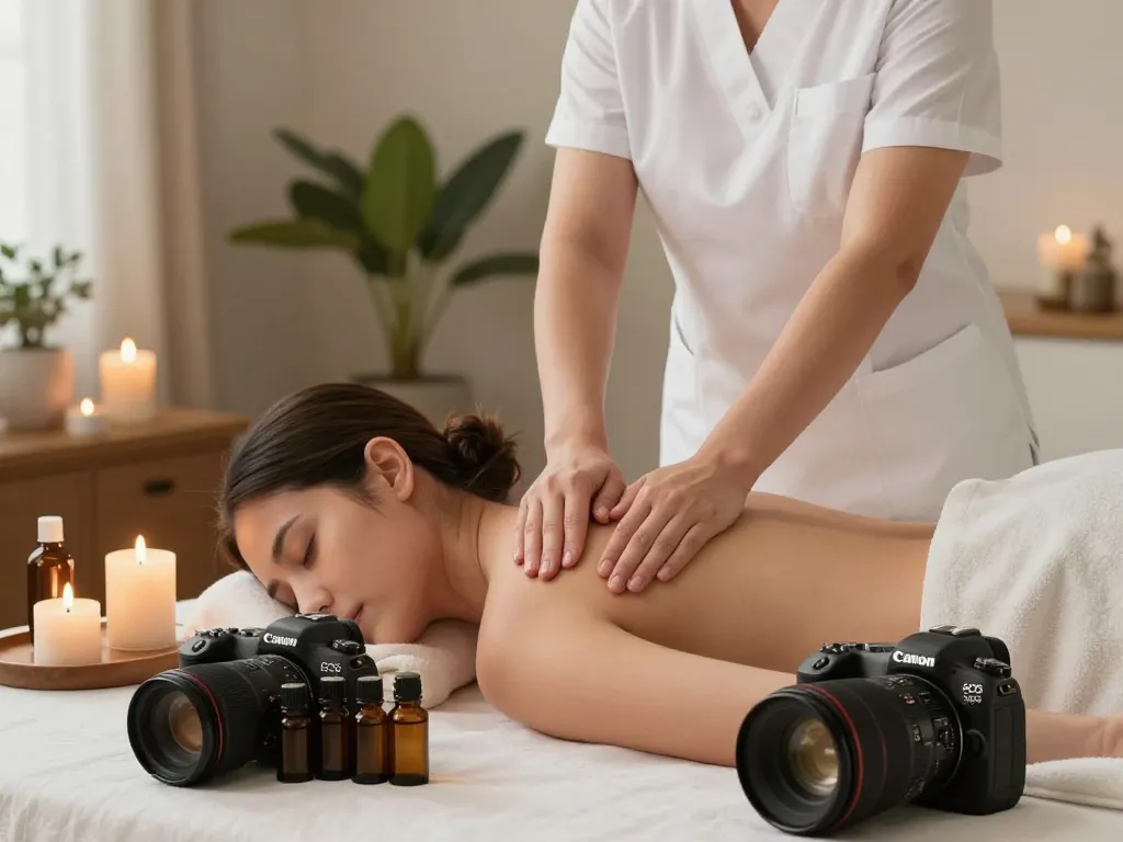Experience premium aromatherapy massage services at https://www.maxim-anma.net, creating a tranquil home spa atmosphere.