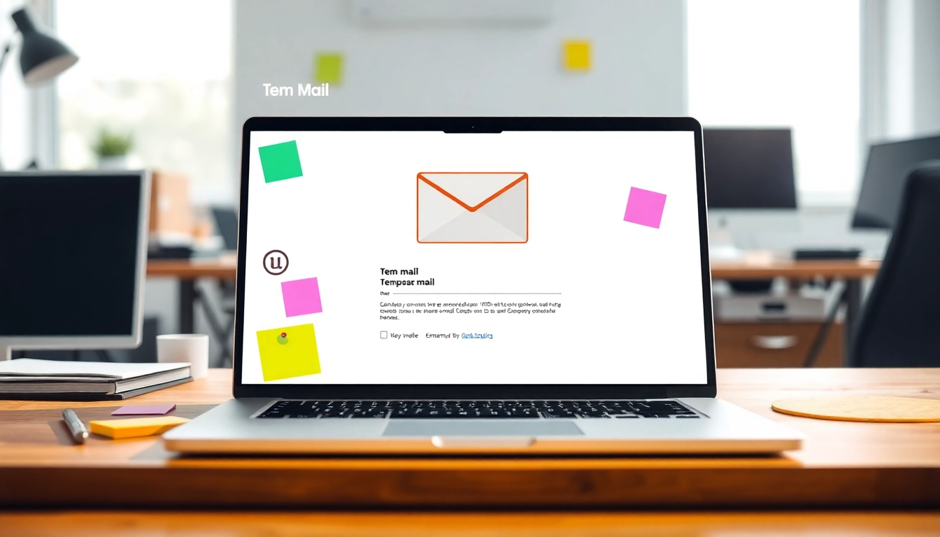 Generate a Gmail temp mail easily with a user-friendly interface in a digital workspace.