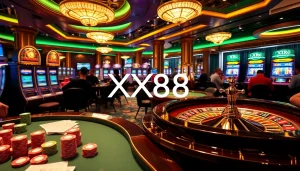 Players experiencing the excitement of high-stakes games at XX88 casino.