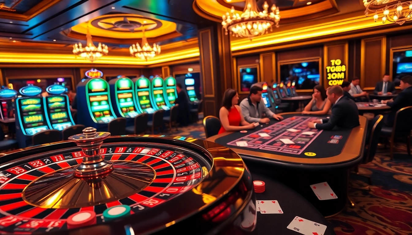 Experience the thrill at tg88.com with a vibrant casino atmosphere featuring roulette, blackjack, and slots.