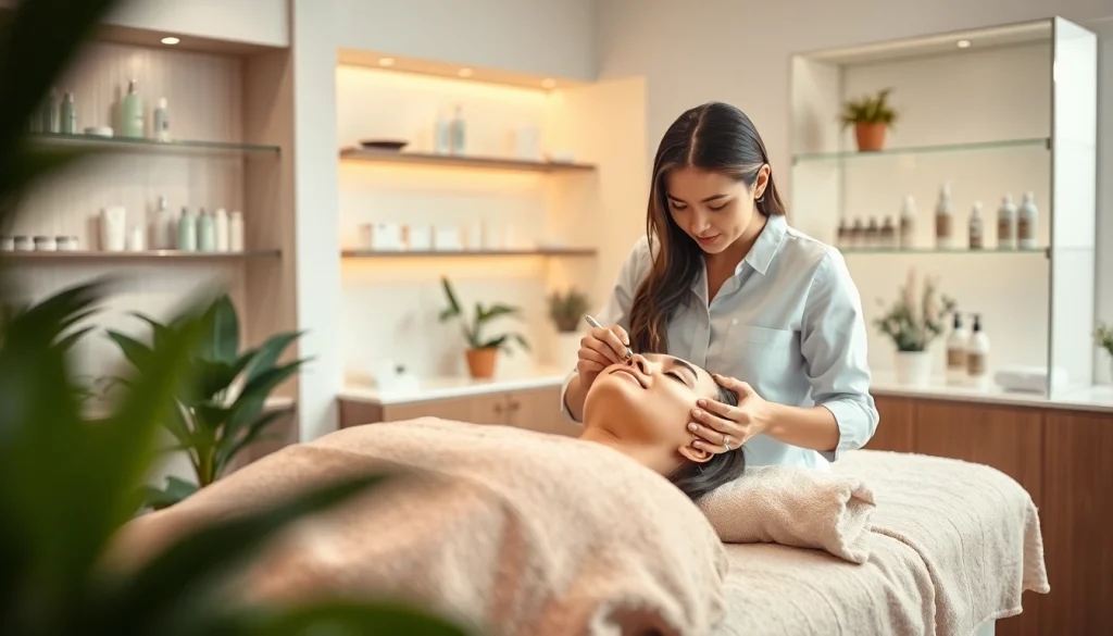 Experience revitalizing Face Treatments in a calming spa environment with expert care.