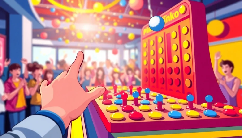 Menangkan hadiah di situs plinko dengan bola yang memantul di papan cantik.