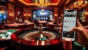 Experience kkwin 03 with thrilling casino gaming action at a luxurious roulette table.